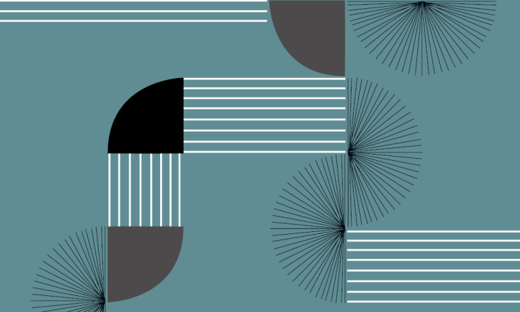 Image of Susannes artwork geometric shapes