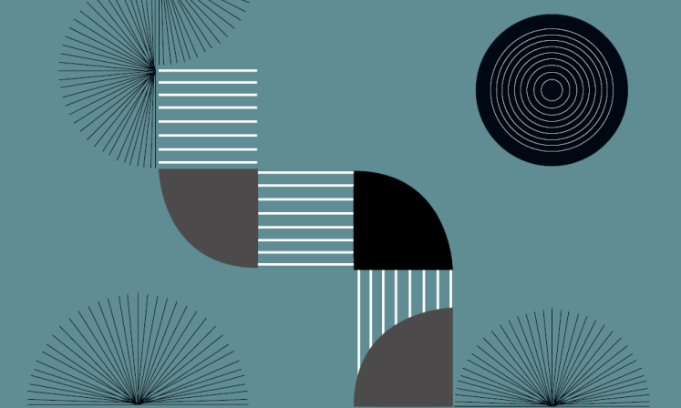 Image of Susannes artwork geometric shapes